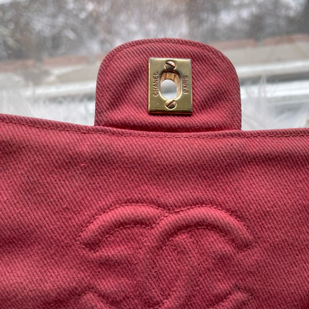 Chanel Denim Single Medium Flap - Picture 4 of 13